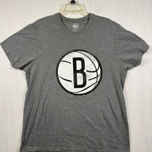 '47 Brand Heather Grey Logo Tee